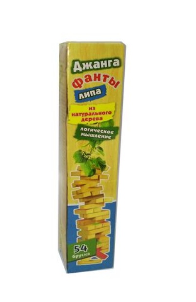 Игра ДЖАНГА-ФАНТЫ ЛИПА, (большая из натурального дерева), 4607155193241