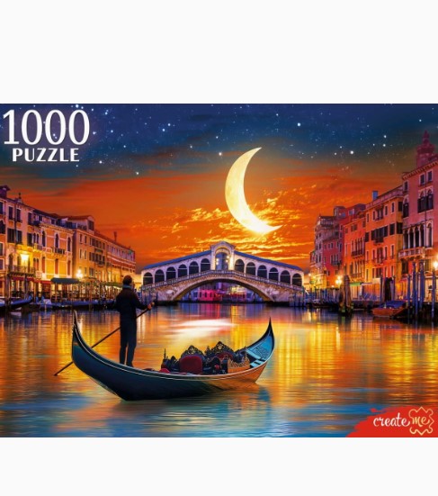 ПАЗЛЫ 1000 элементов. НОЧНАЯ ИТАЛИЯ, ШТП1000-8283