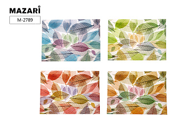 Папка канцелярская, А4, 'LEAVES', 180мкм, 26х26см, M-2789